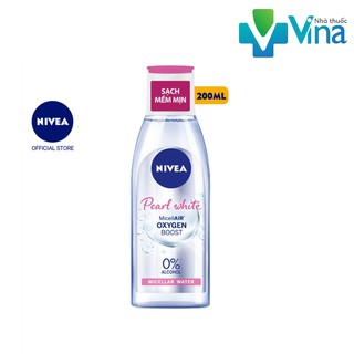 Nước tẩy trang Nivea cho da thường và da khô Extra Bright Makeup Clear Micellar Water