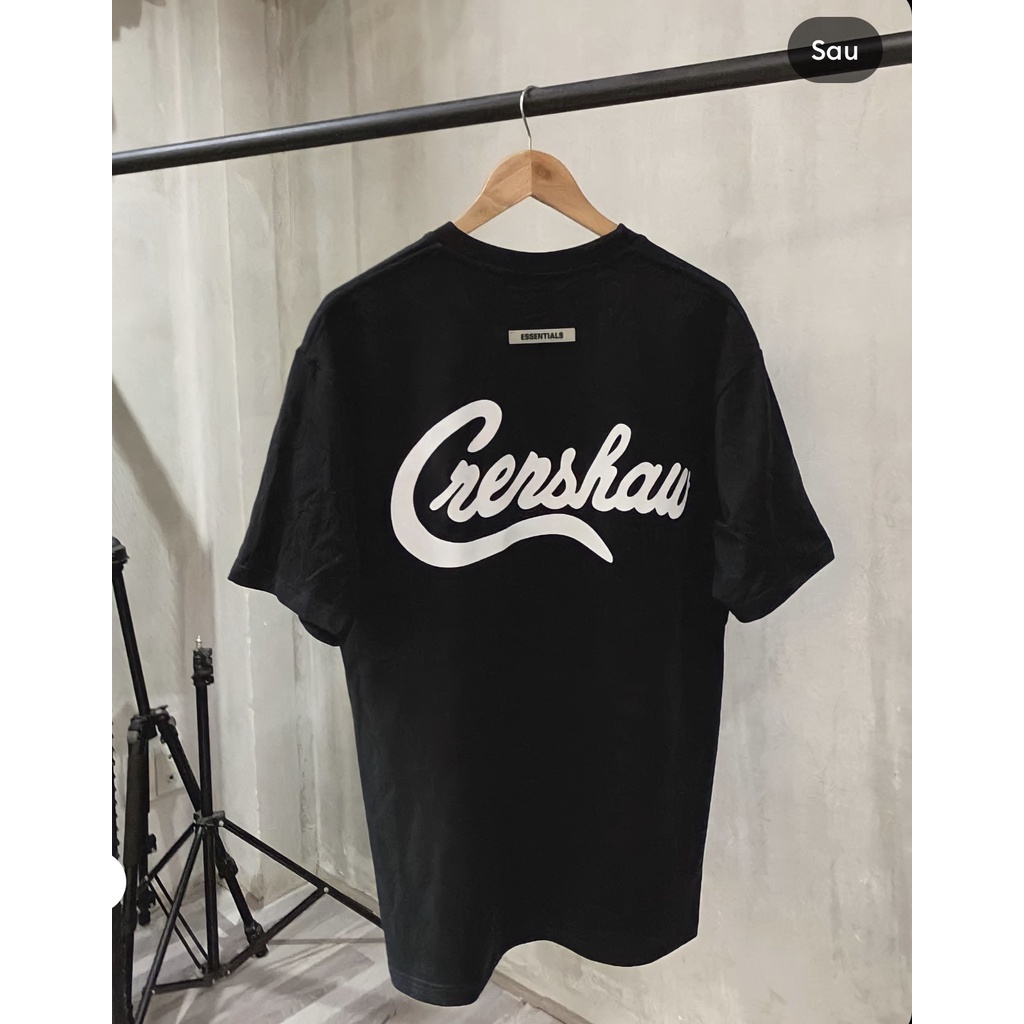 Áo thun tay lỡ Creshaw fog , áo thun street style unisex nam nữ , Cocmer_vn