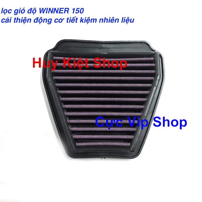 Lọc Gió Độ Winner Đen Nhẹ Xe Tức Thì MS2303