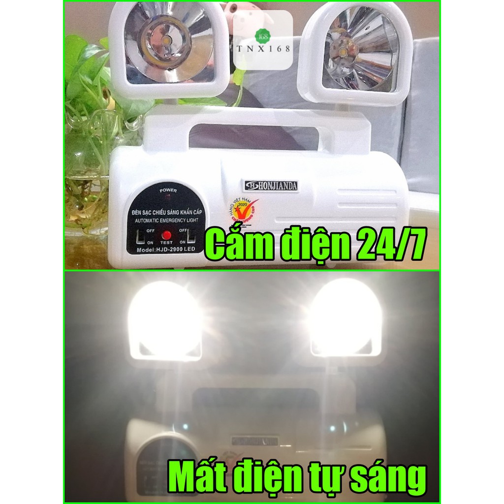 Đèn sạc chiếu sáng khẩn cấp HJD-2900L