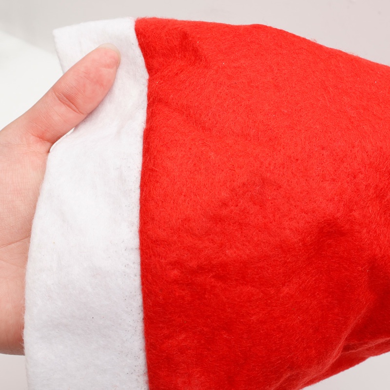 Mũ Ông Già Noel 3D + Tấm Che Mặt + Râu Bằng Lông Nhung Dày Ấm Áp Dành Cho Trẻ Em / Người