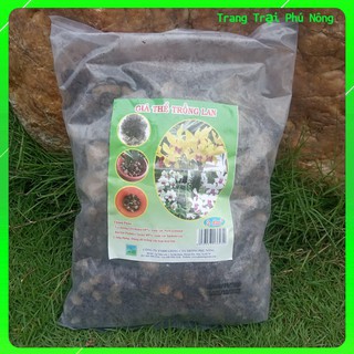 Giá Thể Trồng Lan Vỏ Thông Đá Bọt - Gói 2dm3