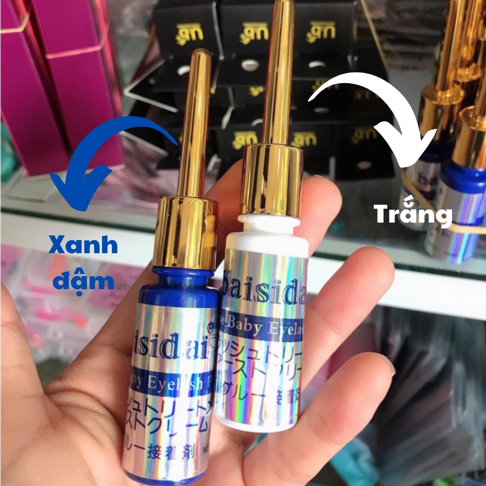 Keo dán mi Baisidai siêu dính dạng gel trong suốt chuyên dụng cho makeup