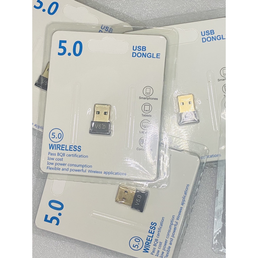 USB Bluetooth Dongle 5.0 giúp máy tính bàn, máy tính cây, Laptop thu phát sóng bluetooth