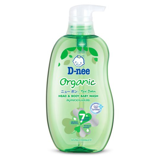SỮA TẮM GỘI TOÀN THÂN D NEE CHO BÉ 380ML Nội địa Thái Lan