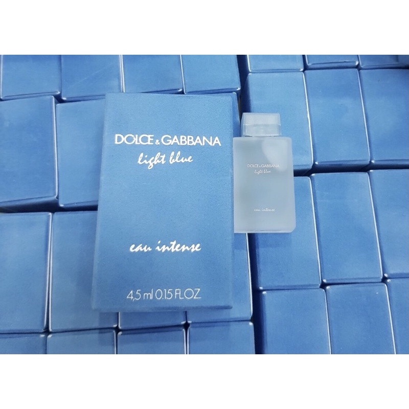 Nước hoa nữ mini Dolce LIGHT BLUE Eau INTENSE WOMAN 4,5ml