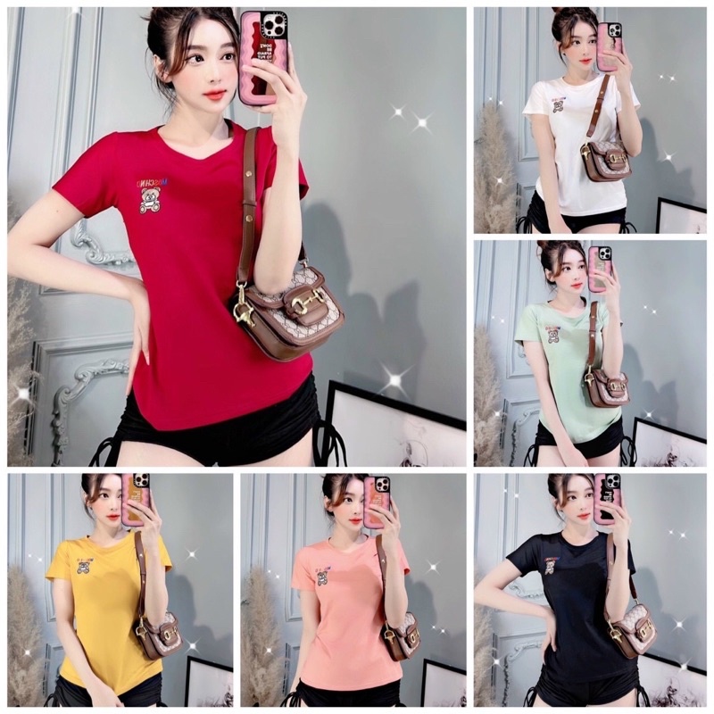 Áo THUN THÁI form vừa thêu (bao chất đẹp)
