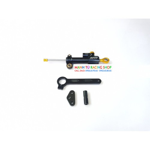 trợ lực cổ xe raider RPM màu đen có bas thẳng