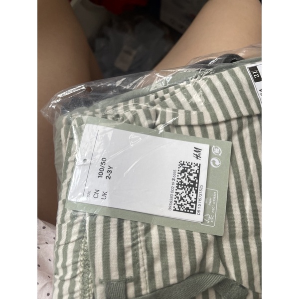 Sét 5 quần dài cotton HM 9-12 tháng sale