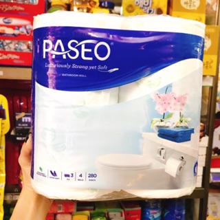 Giấy vệ sinh paseo 3 lớp 4 cuộn
