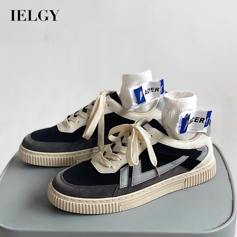 IELGY Giày Thể Thao canvas Thoáng Khí Phong Cách Hàn Quốc