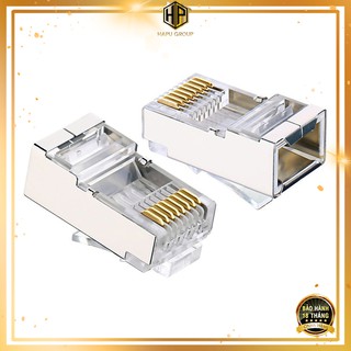Hạt mạng Cat6 Ugreen 20333 đầu bọc nhôm chống nhiễu - Hapugroup