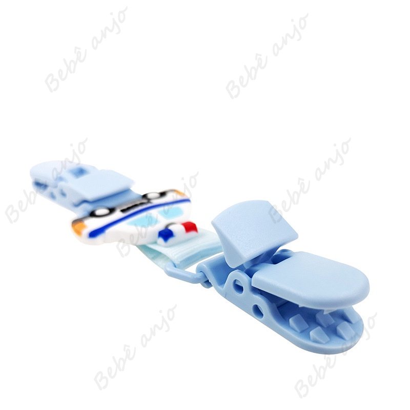 Kẹp Dây Đeo Bằng Silicon Chống Rơi Họa Tiết Hoạt Hình Dễ Thương Cho Các Bé