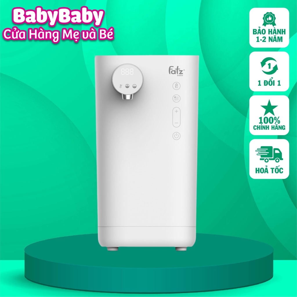 Máy đun và hâm nước pha sữa thông minh Fatzbaby SMART 1 FB3801MX