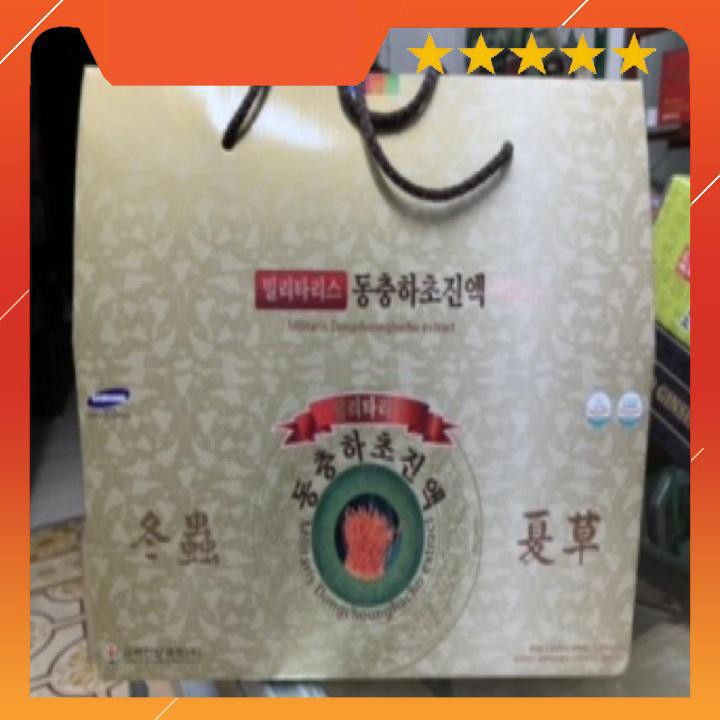 [SỈ TẬN GỐC]Nước Đông trùng Hạ thảo quai xách Hàn Quốc, Hộp 30 gói