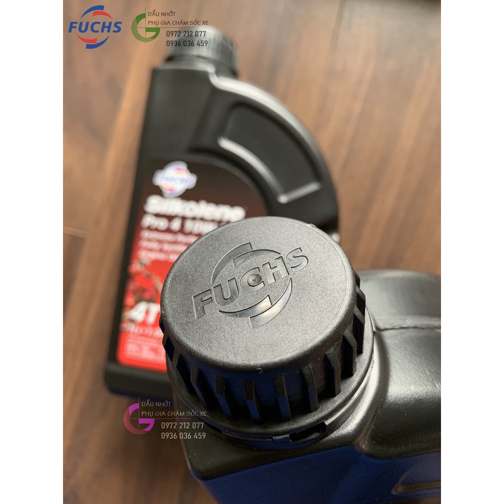 Dầu Fuchs Silkolene Pro 4 10W-30 XP tổng hợp toàn phần cho xe Honda, Winner X