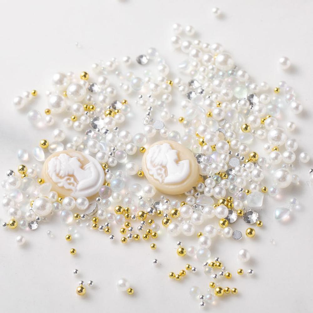 Đầu Gắn Trang Trí Móng Tay 3D Phong Cách Retro Charms Dành Cho Nữ