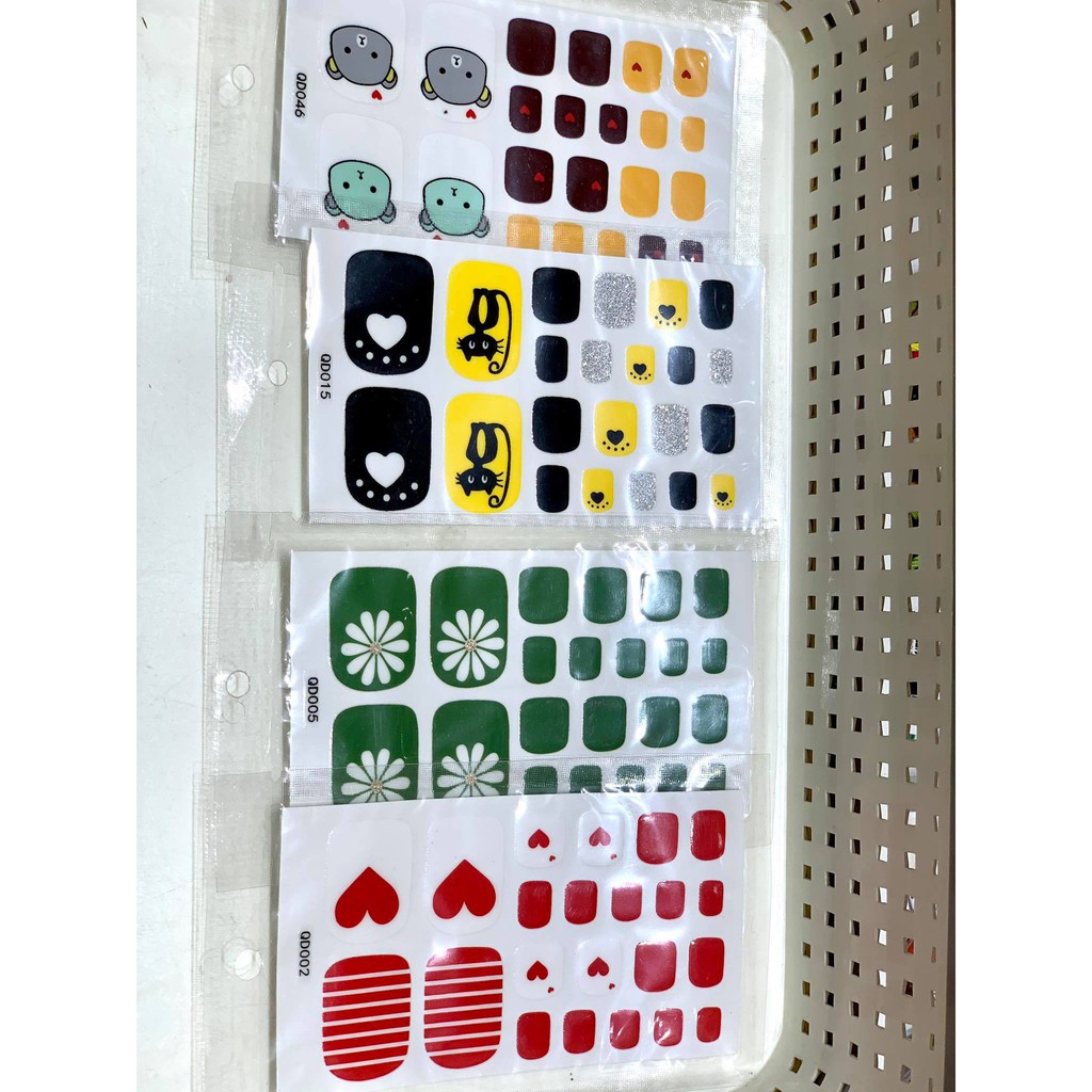 Miếng Dán Móng ERASHOP - Làm Điệu Cho Tay Chân (chọn mẫu qua tin nhắn)