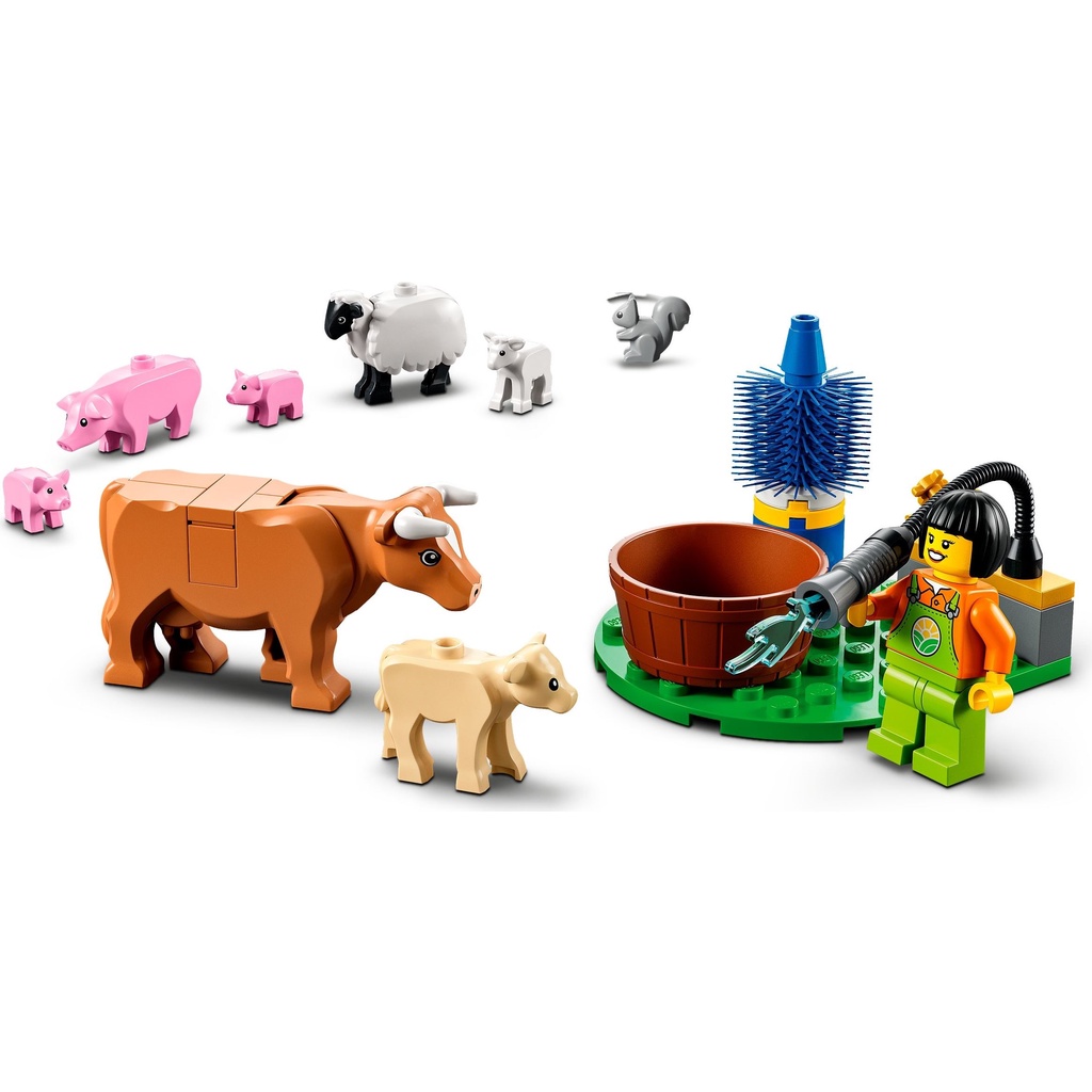 60346 Đồ chơi lắp ráp Iego CITY Barn & Farm Animals - Chuồng & trang trại động vật