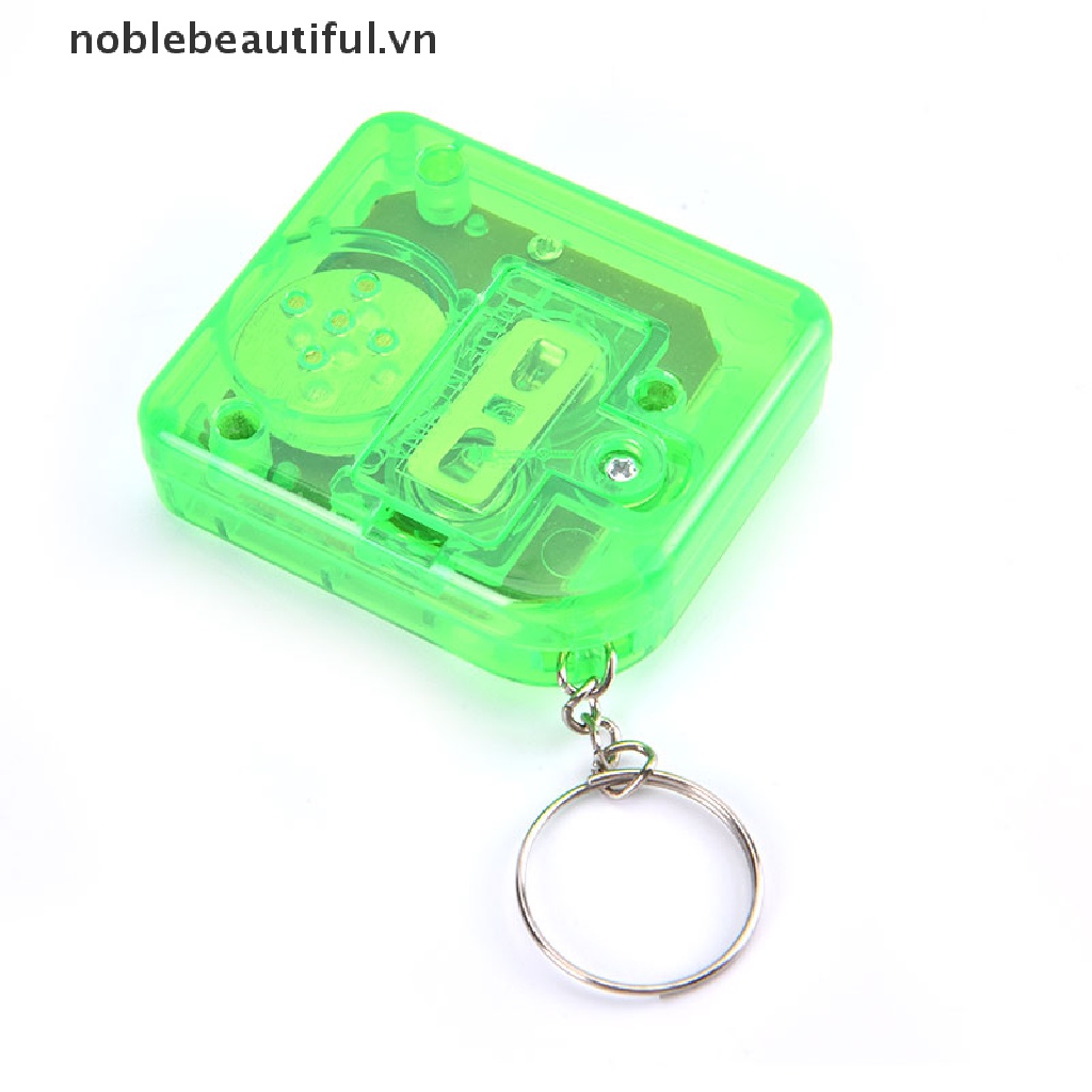 [noblebeautiful] Máy Chơi Game Cầm Tay Cổ Điển Tích Hợp 26 Trò Chơi Có Móc Khóa