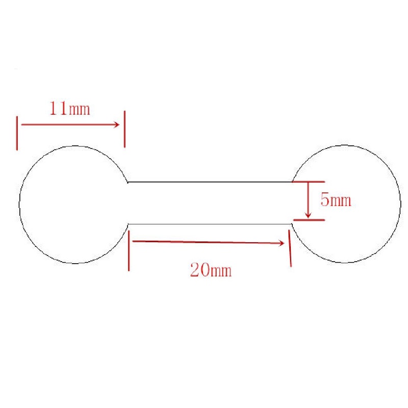 Set 500 Thẻ Giấy Hình Chữ Nhật Tự Dính Dùng Để Làm Đồ Trang Sức/Vòng Tay/Vòng cổ/Đồng Hồ