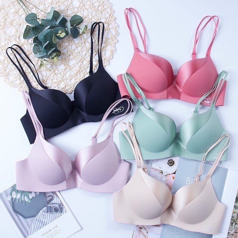 Áo Lót Đúc Phối Gấm Lụa Không Gọng, Không Đường May