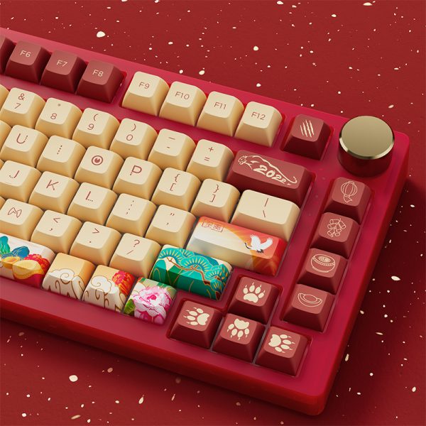 Bàn phím cơ AKKO PC75B Plus Year of Tiger (Bluetooth 5.0 / Wireless 2.4Ghz / Hotswap / Foam tiêu âm / Lubed switch)