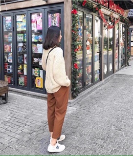 Quần Baggy Kaki
