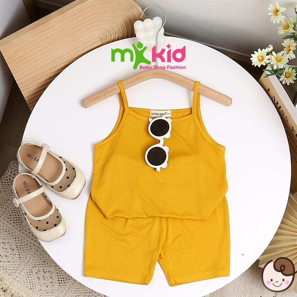 Bộ MINKY MOM 2 Dây Cho Bé - Chất Thun Lạnh Siêu Mềm Mịn Mát