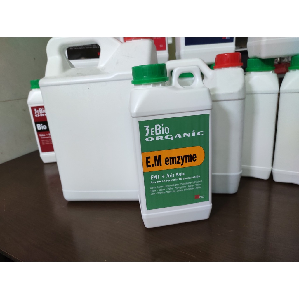 chế phẩm EM ENZYME sinh học chai 1 lít