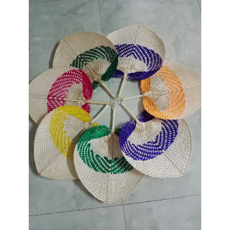 Combo 12 quạt nan lá đề size 30cm