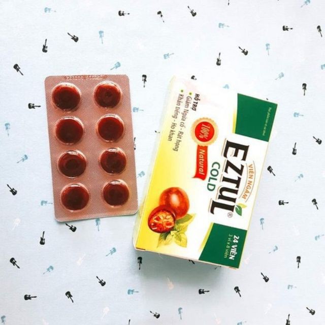 VIÊN NGẬM EZTUL COOL GIẢM NGAY NGỨA CỔ , HO, RÁT HỌNG