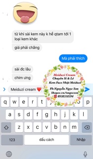 Nhà cung cấp kem MEIDUZI