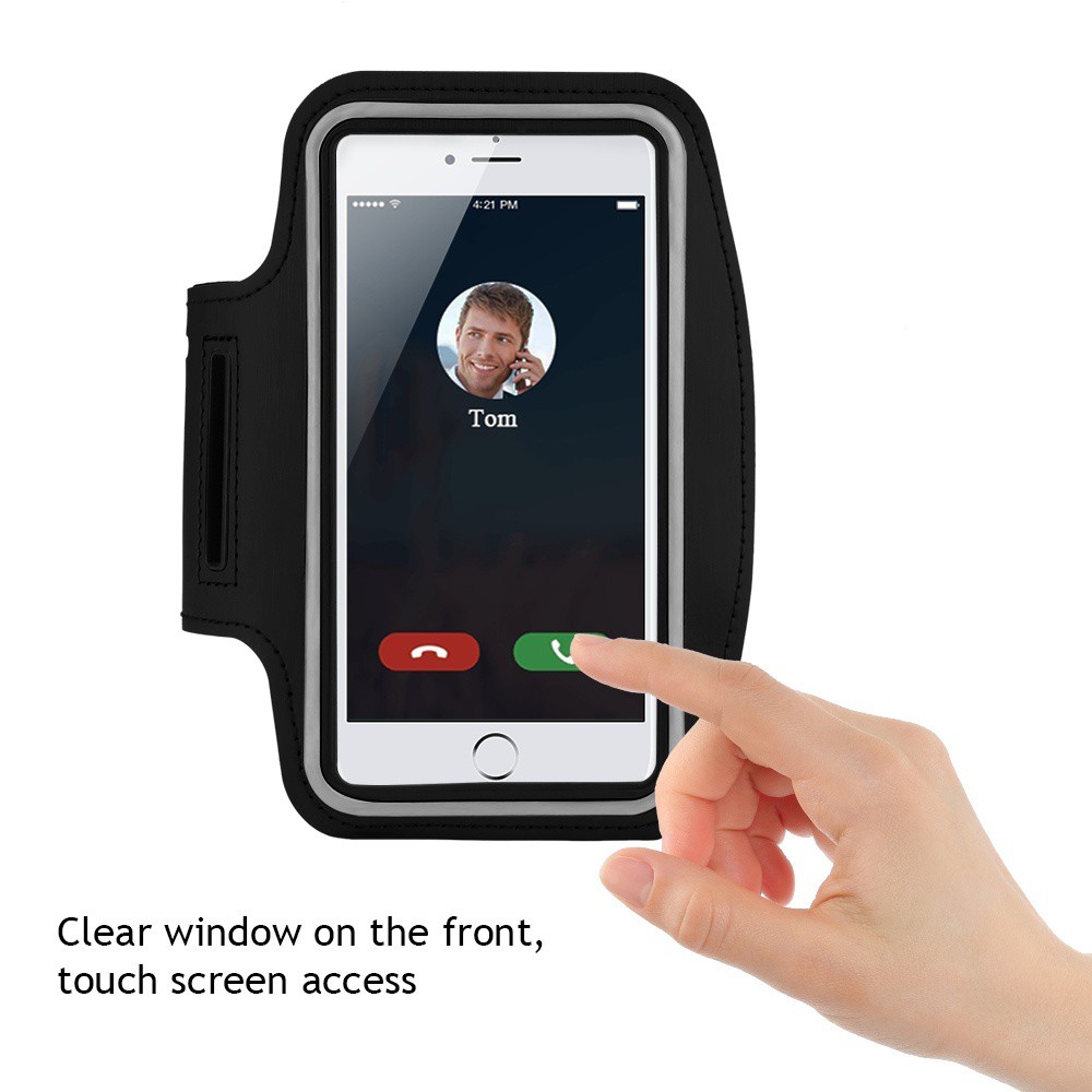 Túi đựng điện thoại đeo cánh tay có thể chạm màn hình cảm ứng