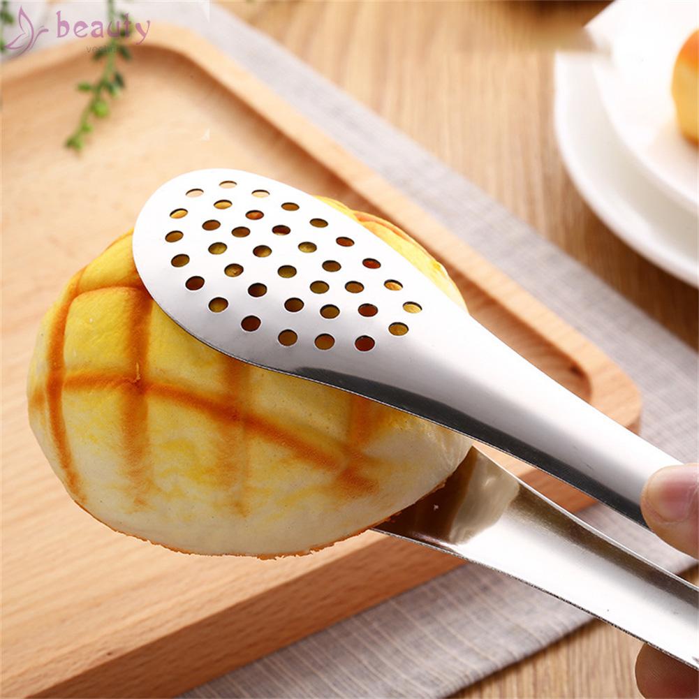 Kẹp Gắp Thức Ăn BBQ Bằng Thép Không Gỉ Mới Và Chất Lượng Cao