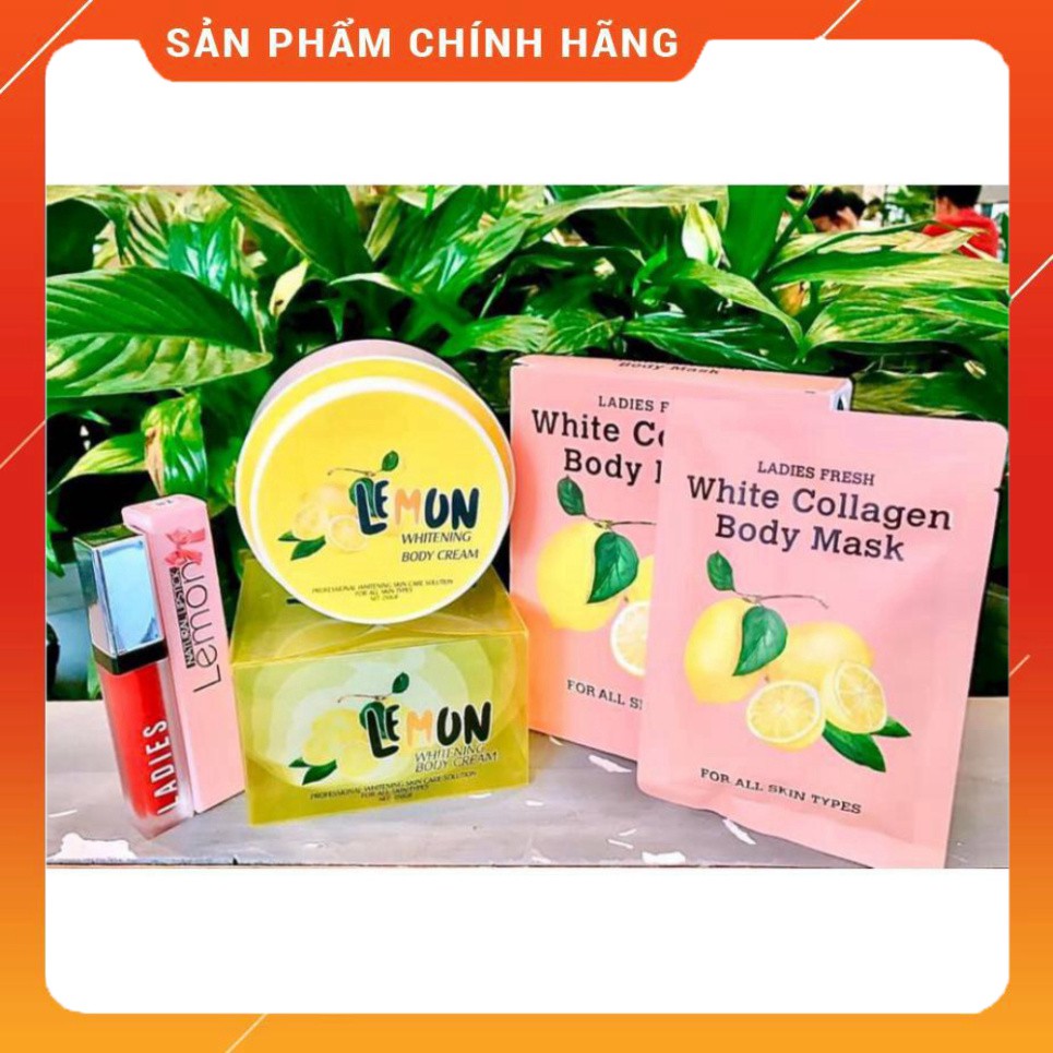 SỈ KEM BODY LEMON CHANH QLADY 200gr