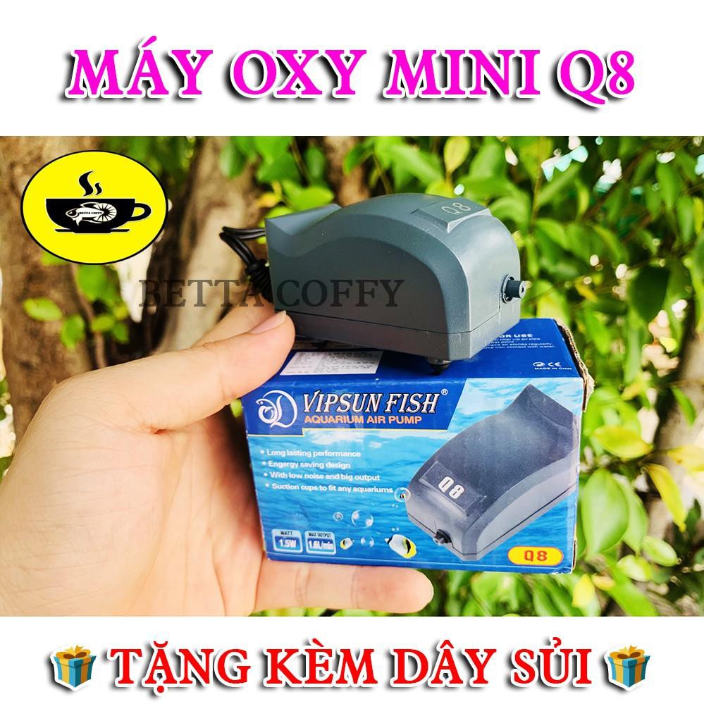 ❄️ Máy bơm oxy hồ cá VIPSUN FISH (Tặng dây + sủi oxi)