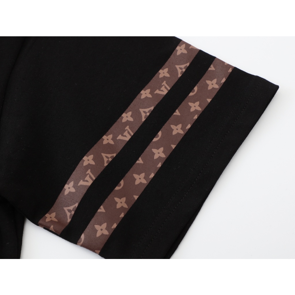 Áo Thun Ngắn Tay Thêu Chữ Thời Trang Cho Cặp Đôi