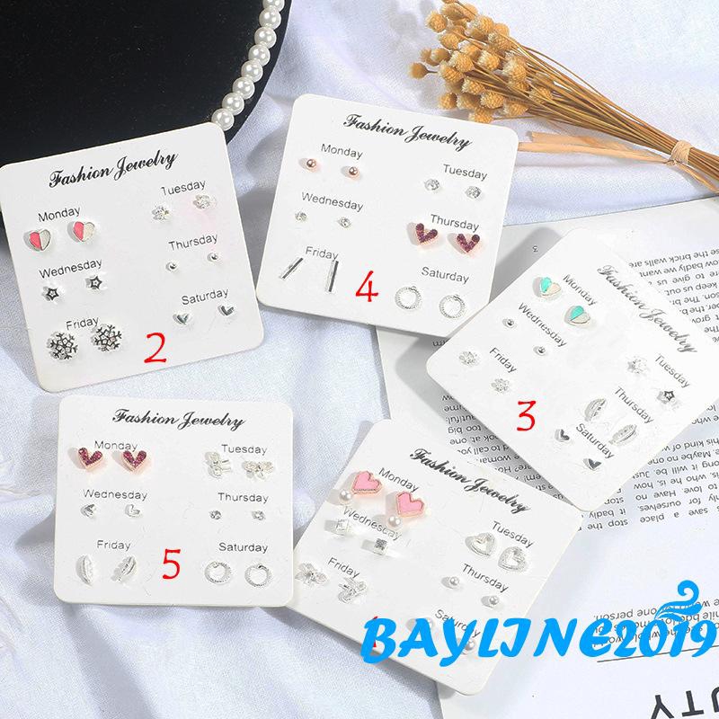 Khuyên tai hình bông hoa đính đá phong cách thanh lịch dành cho nữ