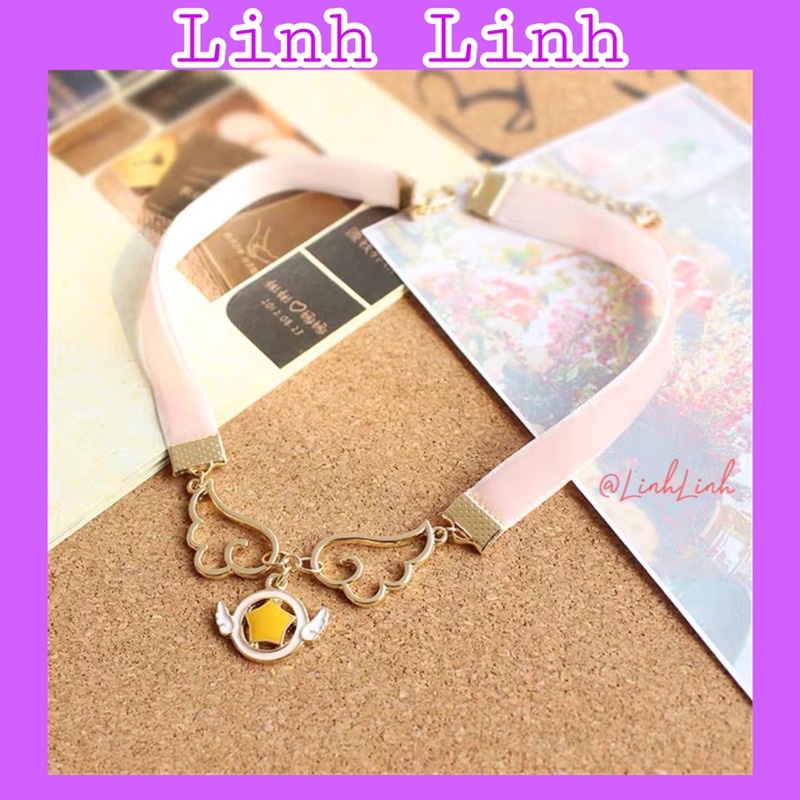 Choker Sakura Thủ Lĩnh Thẻ Bài