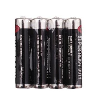 4 Viên Pin Đũa AAA Eveready Carbon Super 1.5V (Nhập Khẩu Indonesia) (Không rò rỉ)