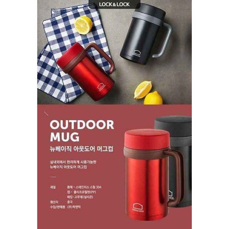 👍🧸 CA GIỮ NHIỆT LOCK&LOCK 500ml 👍👍