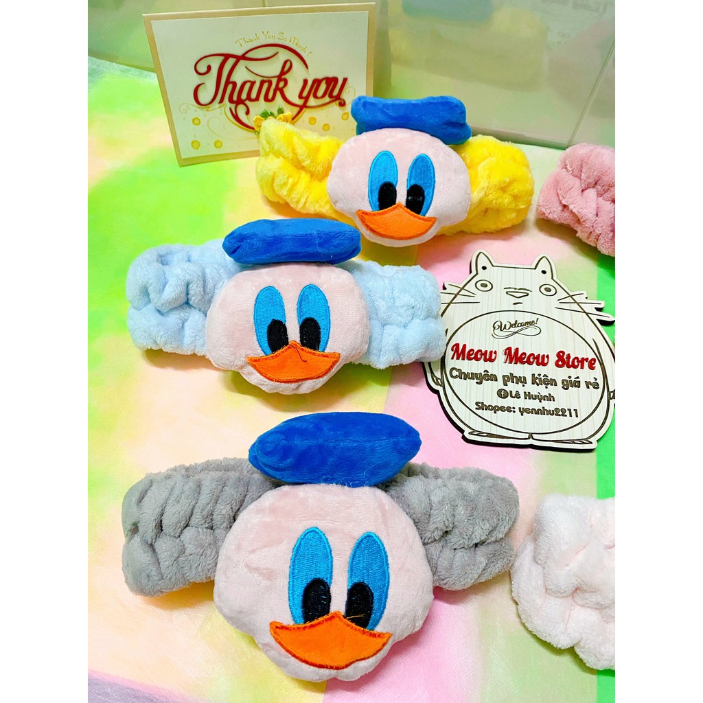 🦆 Ảnh thật 🦆 Băng Đô Vịt Donald Makeup Trang Điểm Cực Xinh🦆