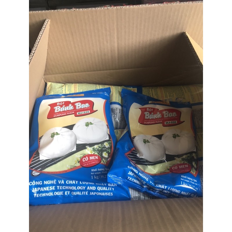 Bột trộn sẵn miko làm bánh bao gói 1kg