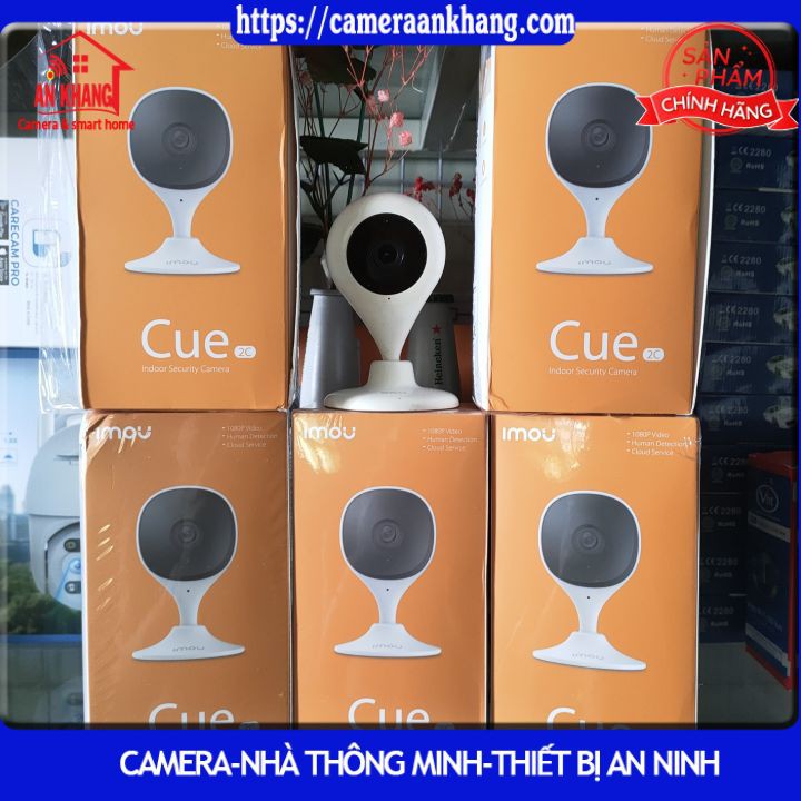 Camera Imou Cue 2C  2M Full HD 1080P chuẩn Nén H.265 tiết kiệm bộ nhớ ,Micro Tích Hợp