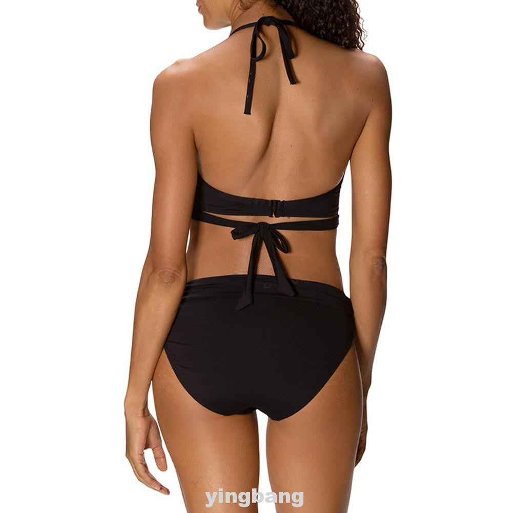 Bộ Bikini 2 Mảnh Dây Rút Có Đệm Mút Lưng Gợi Cảm Cho Nữ | BigBuy360 - bigbuy360.vn