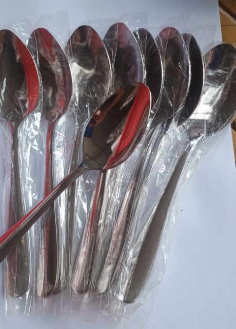 Muỗng inox cán dài