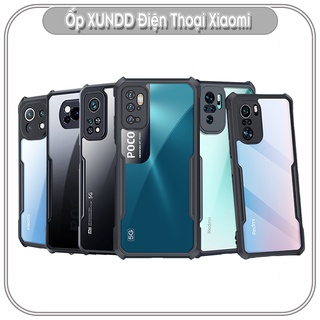 Ốp lưng XunDD trong viền dẻo Chống sốc cho tất cả dòng máy Xiaomi
