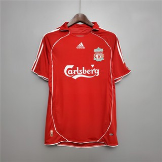 Áo thun bóng đá đội chủ nhà Liverpool Retro 06-07