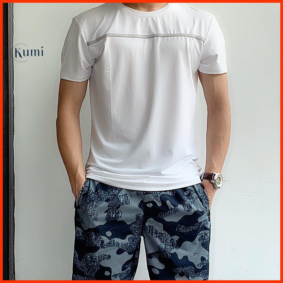 Áo phông nam, áo thun nam chất thun mát dáng thể thao năng động, trẻ trung tại kumishop | BigBuy360 - bigbuy360.vn